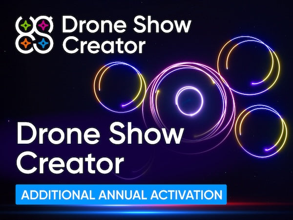 Additional Annual Activation for Drone Show Creator license