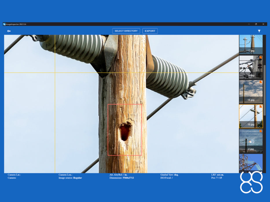 ImageInspector - roof, building, powerline visual inspection assistant | monthly subscription